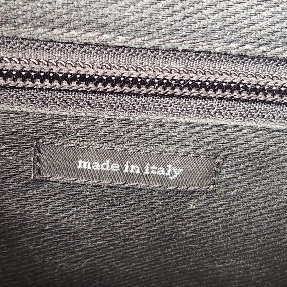 Kate Spade New York Sam Handbag Black Nylon Box Bag Double Handle Purse - Picture 6 of 12